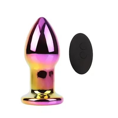 ariel vibrating glass butt plug