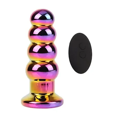 ariel vibrating glass anal beads