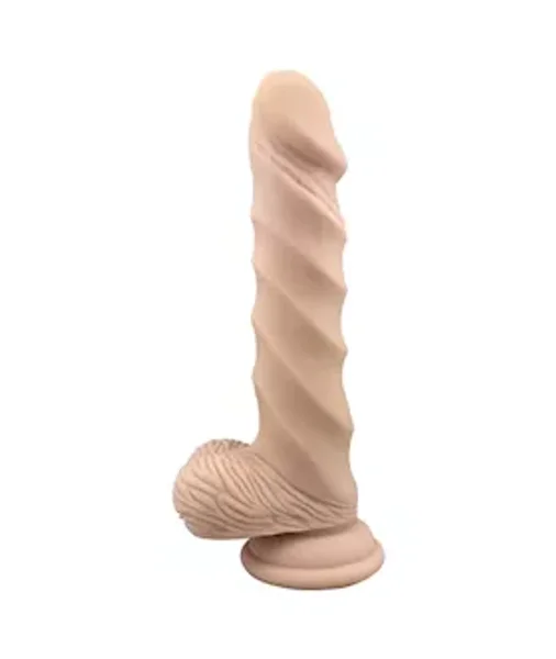 Ridged Suction Cup Dildo — image 2 of 2