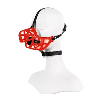 puppy play muzzle mask