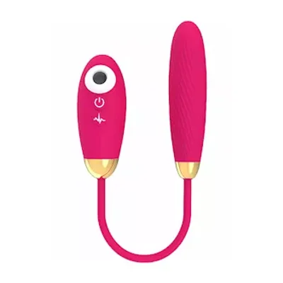 clitoral vibe with vibrating egg