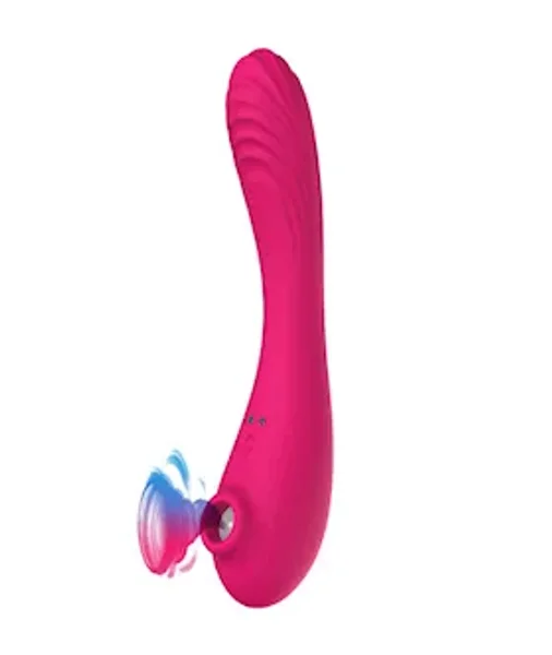 Bendable Double-ended Suction Vibe — image 3 of 5