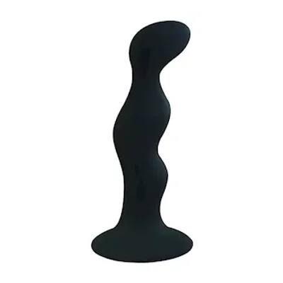 wavy silicone dildo