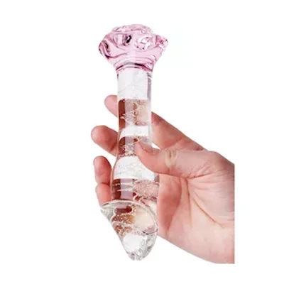 glow in the dark helmet rose glass massager