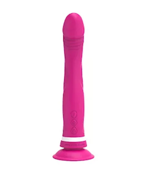 Vibrating Angled G-spot Dildo — image 2 of 6