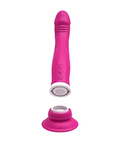 Vibrating Angled G-spot Dildo — image 5 of 6
