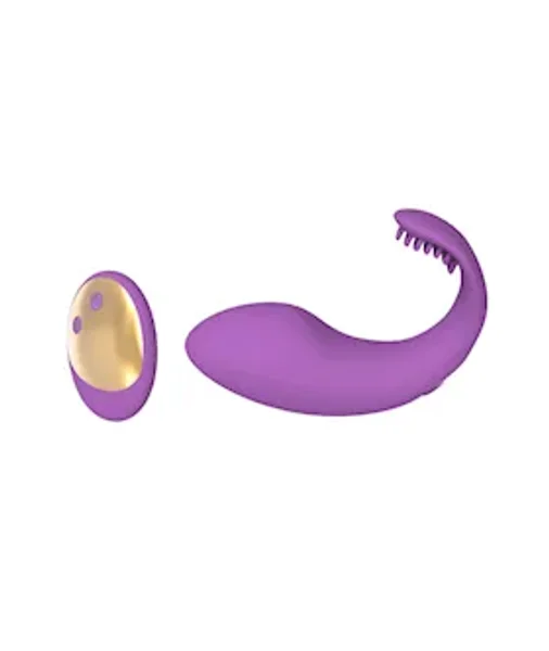 Brushed Aside Remote Controlled Vibrator — image 3 of 12