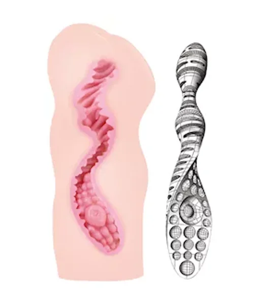 Eighteen Series Dream Dual Layer Masturbator — image 4 of 4