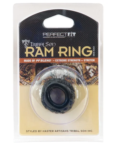 Perfect Fit Tribal Son Ram Ring Black — image 8 of 9