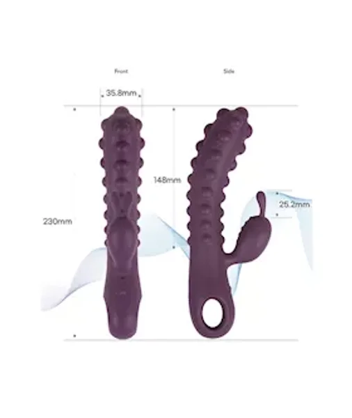 Dotty Rabbit Vibrator — image 3 of 6