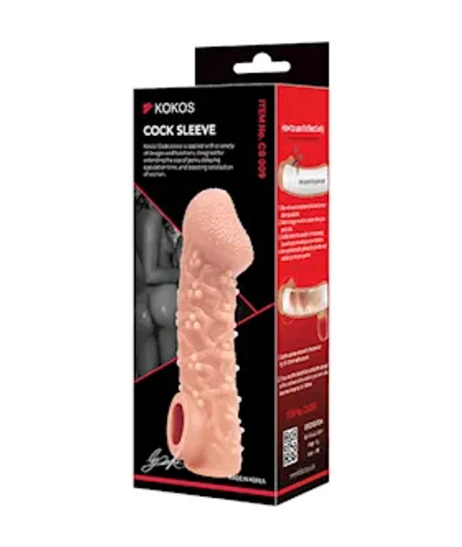 Dotted Veins Cock Sleeve Medium — image 2 of 3