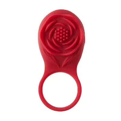 irresistible rose vibrating cock ring