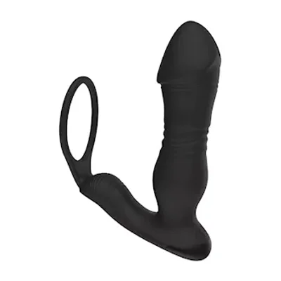 big boy prostate vibe with cock ring