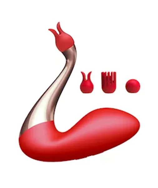 Swan Interchangeable Dual Vibrator — image 2 of 4