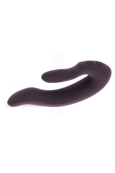 JÌL 6" USB-Rechargeable Dual Shaft Silicone Couples Vibrator