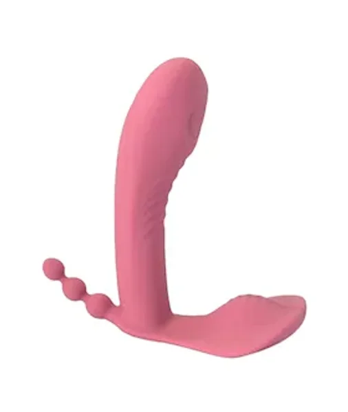 Beaded Remote Controlled Wearable Tapping Vibrator — image 2 of 4