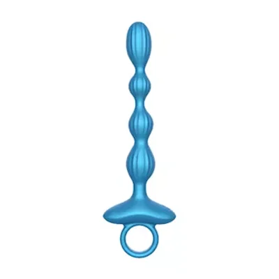 pearly pleasure sensual vibrating anal beads