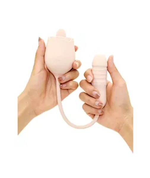 Blooming Rose Licking Vibrator With Thrusting Love Egg — image 2 of 2