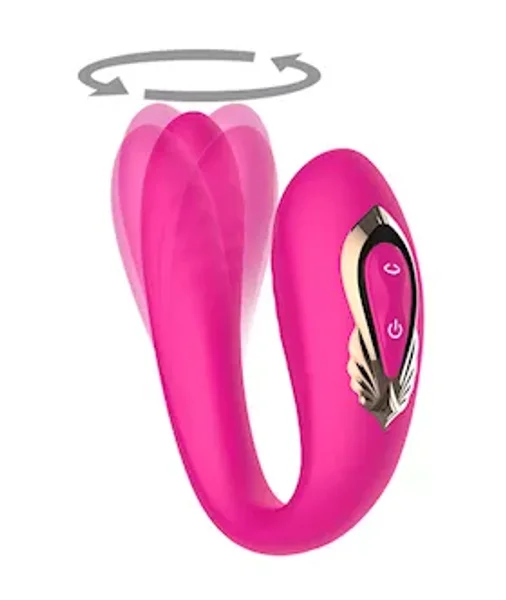 Spinning Remote Controlled Couples Vibrator — image 4 of 4