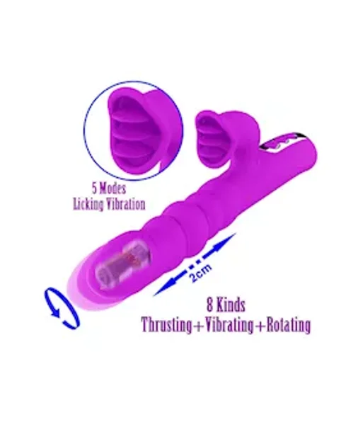 Triple Threat Rabbit Vibrator — image 5 of 7
