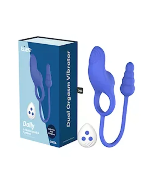 Dally Remote Controlled Vibrating Cock Ring With Anal Plug — image 2 of 6