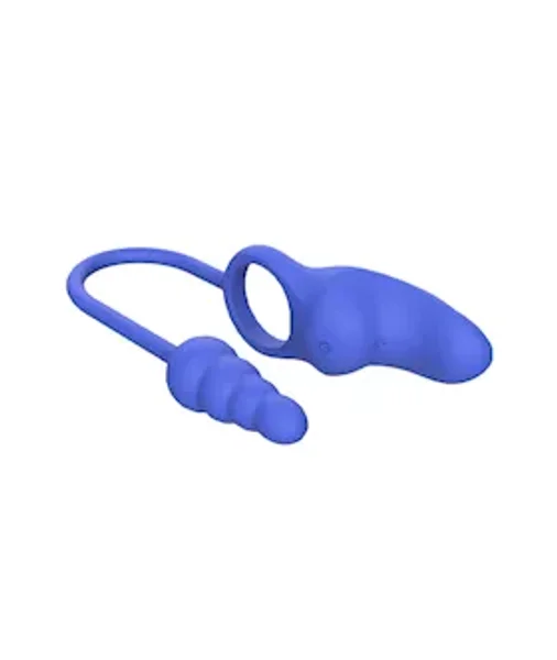 Dally Remote Controlled Vibrating Cock Ring With Anal Plug — image 6 of 6