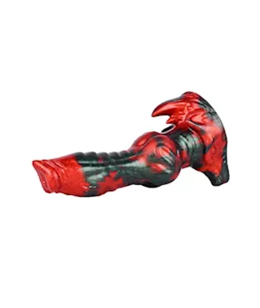 Fiery Fenrir Knotted Fantasy Dildo — image 5 of 5