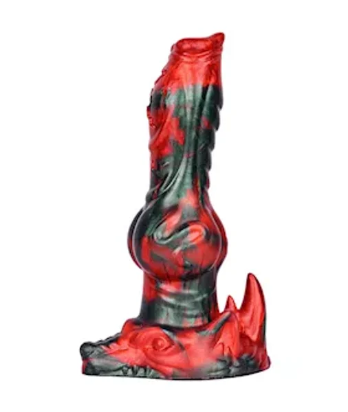 Fiery Fenrir Knotted Fantasy Dildo — image 2 of 5