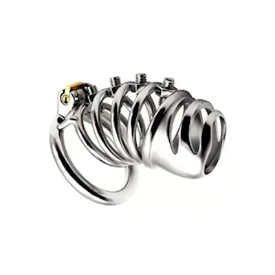 screwup spiked chastity cage