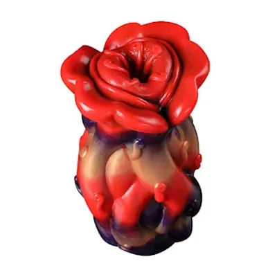 man eating flower masturbator