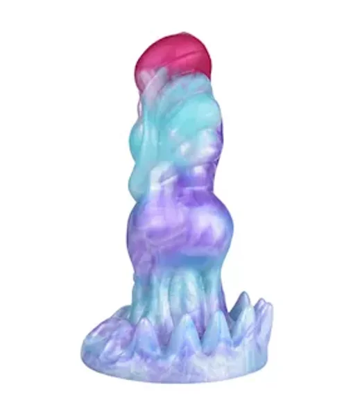 Ice Sorcerer Knotted Fantasy Dildo — image 2 of 5