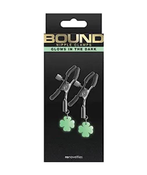 Bound Glow In The Dark Nipple Clamps G4 — image 4 of 4