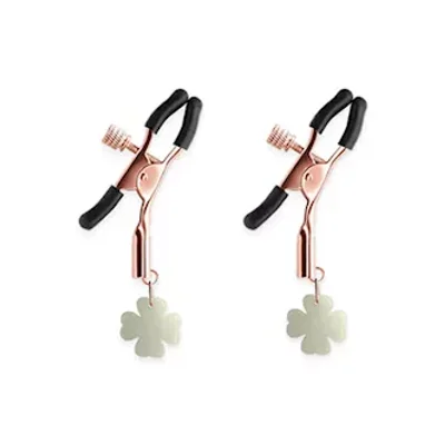bound glow in the dark nipple clamps g4