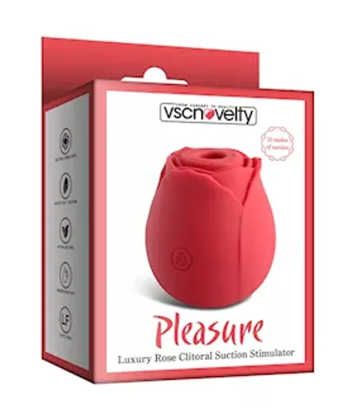 Pleasure Luxury Suction Rose Stimulator — image 3 of 3