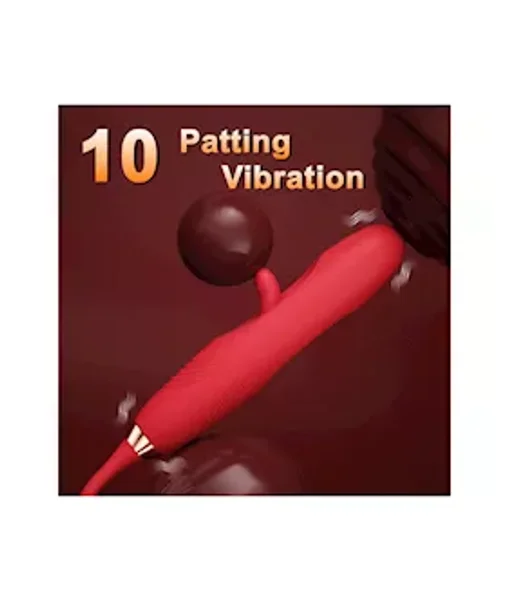 Luscious Lips Licking Vibrator With Flapper Egg — image 2 of 5