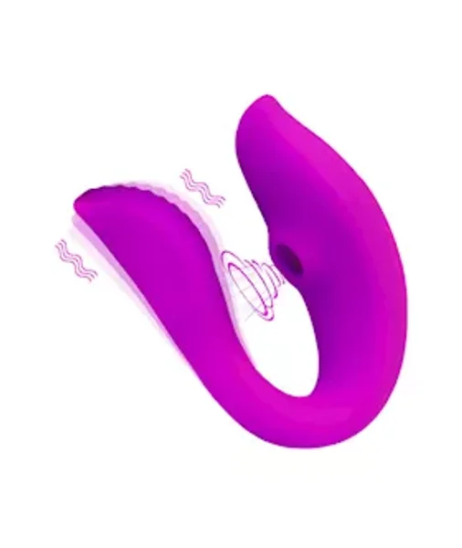 Hold Me Close Remote Controlled Suction Vibrator — image 2 of 2