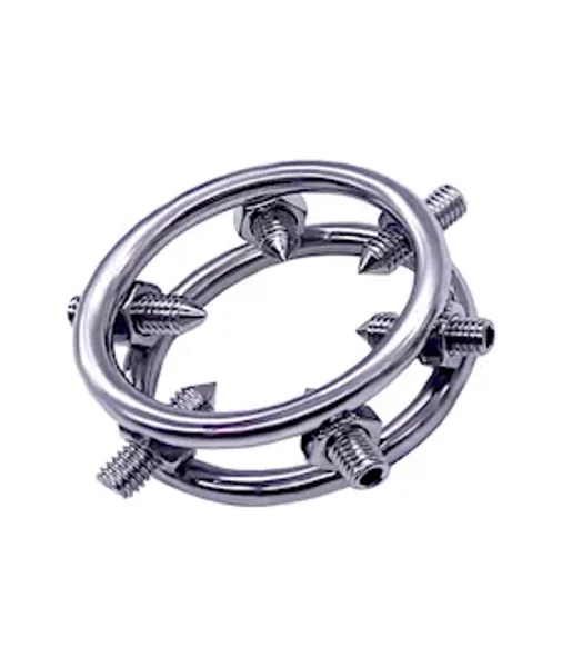 Spiked Chastity Cock Ring — image 3 of 3