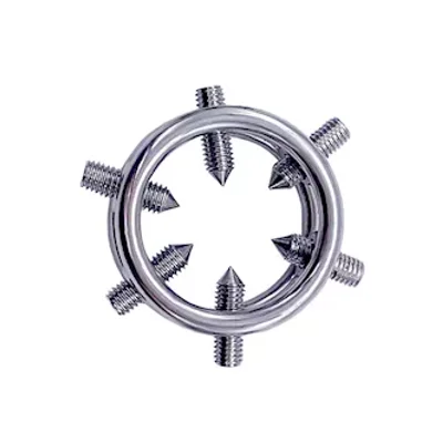 spiked chastity cock ring