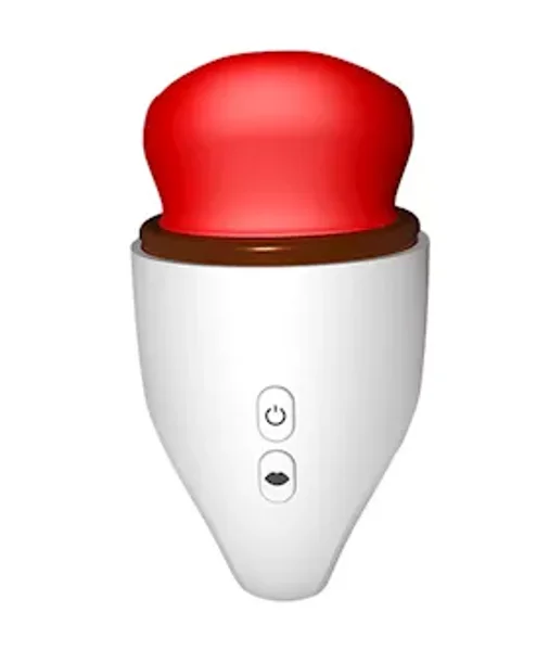Inviting Juicy Lips Licking Suction Toy — image 4 of 5