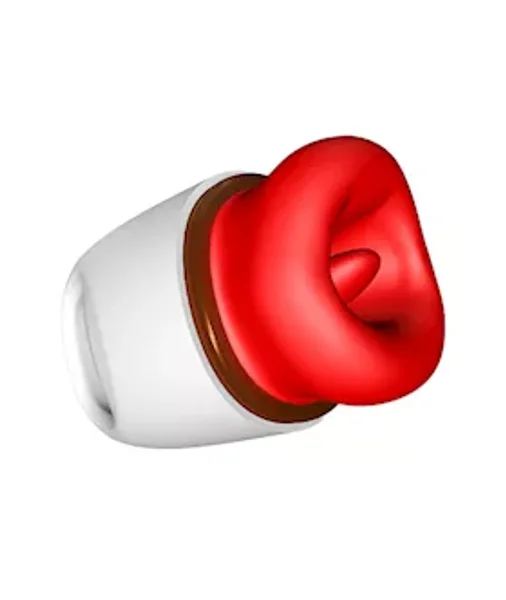Inviting Juicy Lips Licking Suction Toy — image 2 of 5