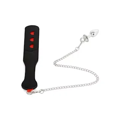 heart paddle with butt plug