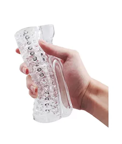 Ice Girl Vibrating Textured Masturbator — image 2 of 7