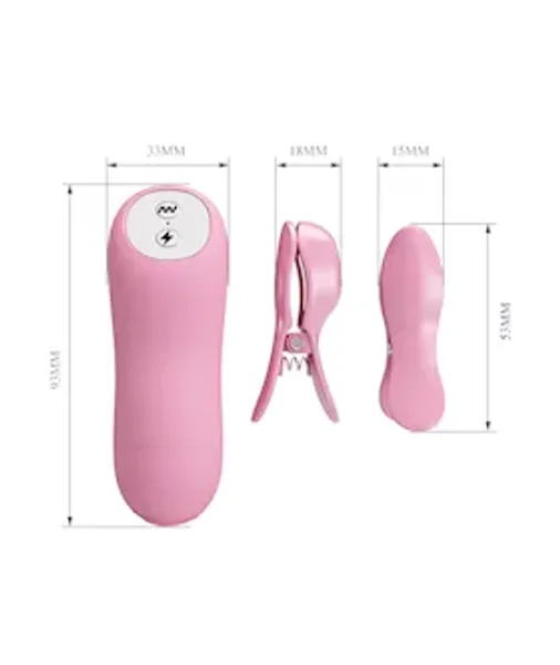 Romantic Wave Electro Shock Nipple Clamps — image 4 of 7
