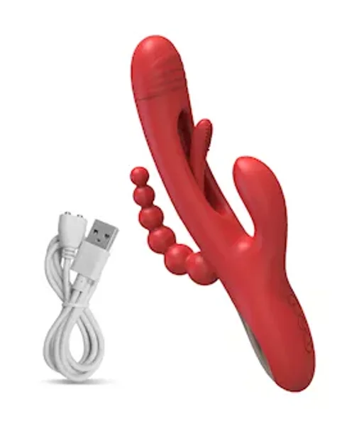 Double Penetration Rabbit Vibrator With Internal Arm — image 2 of 7