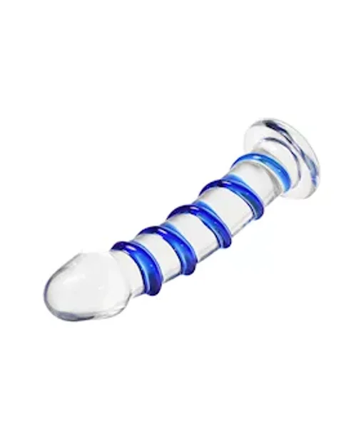 G-spot Spiral Glass Dildo — image 3 of 5