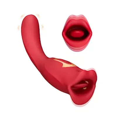 ruby lips double ended licking vibrator