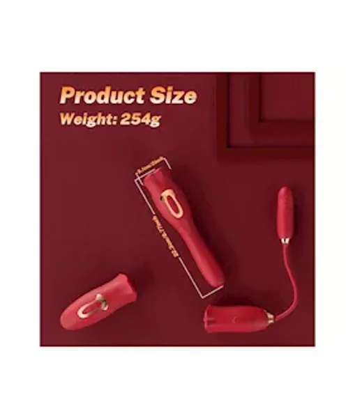 Ruby Lips Double Ended Licking Vibrator — image 6 of 6
