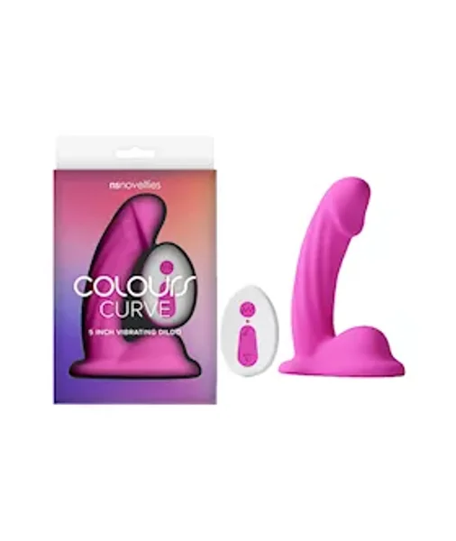 Colours Curve Vibrating Dildo 5 Inch — image 3 of 3