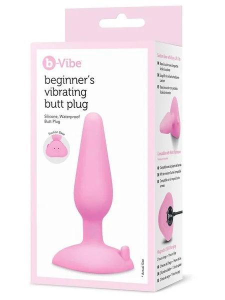 B Vibe Beginner’s Vibrating Butt Plug — image 5 of 9