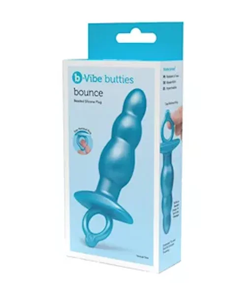 B Vibe Butties Bounce Beaded Silicone Plug — image 2 of 4